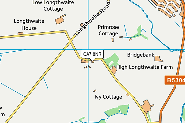 CA7 8NR map - OS VectorMap District (Ordnance Survey) CA7 8NR map - OS VectorMap District (Ordnance Survey)