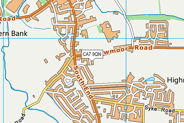 CA7 9QN map - OS VectorMap District (Ordnance Survey) CA7 9QN map - OS VectorMap District (Ordnance Survey)