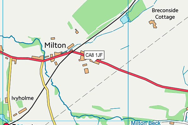 CA8 1JF map - OS VectorMap District (Ordnance Survey) CA8 1JF map - OS VectorMap District (Ordnance Survey)