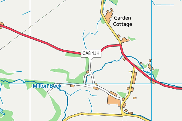 CA8 1JH map - OS VectorMap District (Ordnance Survey) CA8 1JH map - OS VectorMap District (Ordnance Survey)