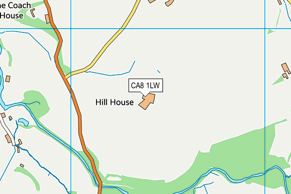 CA8 1LW map - OS VectorMap District (Ordnance Survey) CA8 1LW map - OS VectorMap District (Ordnance Survey)