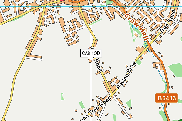 CA8 1QD map - OS VectorMap District (Ordnance Survey) CA8 1QD map - OS VectorMap District (Ordnance Survey)