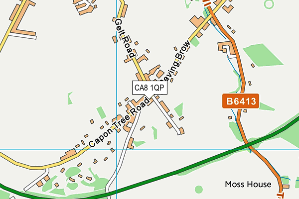 CA8 1QP map - OS VectorMap District (Ordnance Survey) CA8 1QP map - OS VectorMap District (Ordnance Survey)