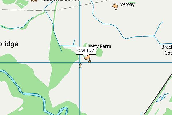 CA8 1QZ map - OS VectorMap District (Ordnance Survey) CA8 1QZ map - OS VectorMap District (Ordnance Survey)