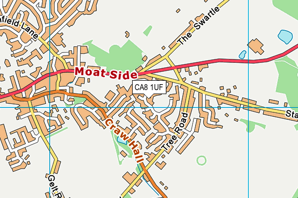 CA8 1UF map - OS VectorMap District (Ordnance Survey) CA8 1UF map - OS VectorMap District (Ordnance Survey)