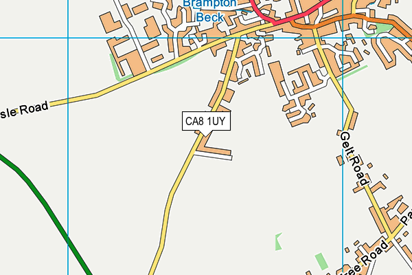 CA8 1UY map - OS VectorMap District (Ordnance Survey) CA8 1UY map - OS VectorMap District (Ordnance Survey)