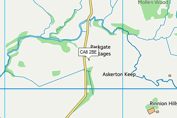 CA8 2BE map - OS VectorMap District (Ordnance Survey) CA8 2BE map - OS VectorMap District (Ordnance Survey)