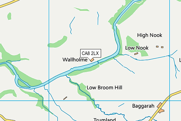 CA8 2LX map - OS VectorMap District (Ordnance Survey) CA8 2LX map - OS VectorMap District (Ordnance Survey)