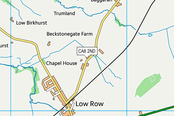 CA8 2ND map - OS VectorMap District (Ordnance Survey) CA8 2ND map - OS VectorMap District (Ordnance Survey)