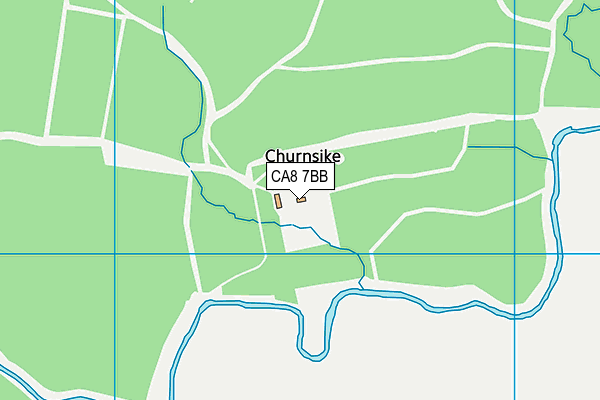 CA8 7BB map - OS VectorMap District (Ordnance Survey) CA8 7BB map - OS VectorMap District (Ordnance Survey)