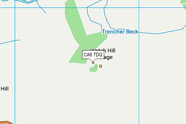 CA8 7DQ map - OS VectorMap District (Ordnance Survey) CA8 7DQ map - OS VectorMap District (Ordnance Survey)