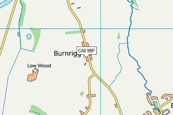 CA8 9BP map - OS VectorMap District (Ordnance Survey)