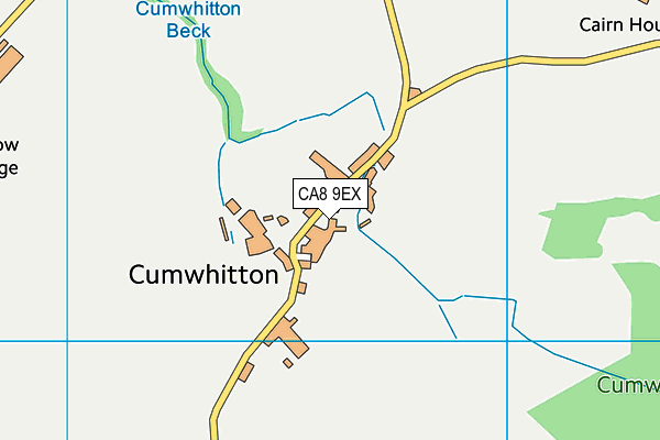 CA8 9EX map - OS VectorMap District (Ordnance Survey) CA8 9EX map - OS VectorMap District (Ordnance Survey)