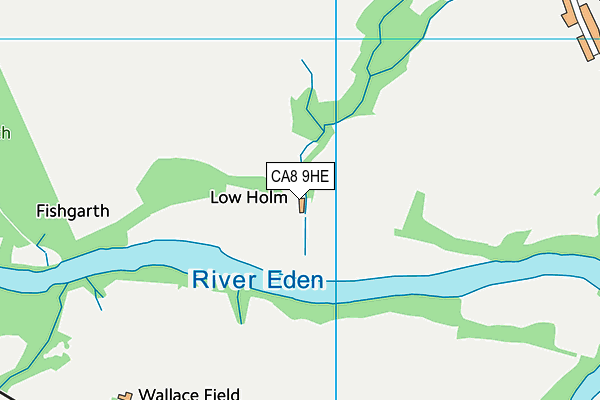 CA8 9HE map - OS VectorMap District (Ordnance Survey) CA8 9HE map - OS VectorMap District (Ordnance Survey)