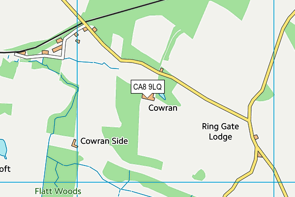 CA8 9LQ map - OS VectorMap District (Ordnance Survey) CA8 9LQ map - OS VectorMap District (Ordnance Survey)