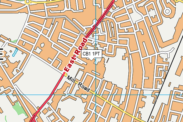 CB1 1PT map - OS VectorMap District (Ordnance Survey) CB1 1PT map - OS VectorMap District (Ordnance Survey)