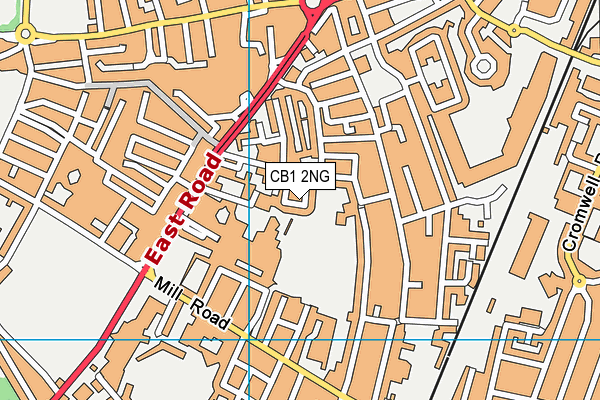CB1 2NG map - OS VectorMap District (Ordnance Survey) CB1 2NG map - OS VectorMap District (Ordnance Survey)