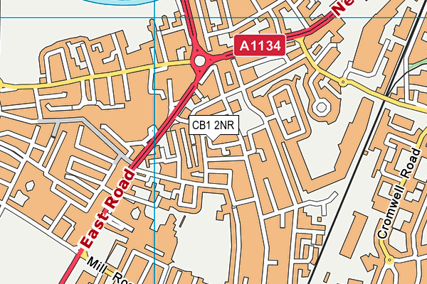 CB1 2NR map - OS VectorMap District (Ordnance Survey) CB1 2NR map - OS VectorMap District (Ordnance Survey)