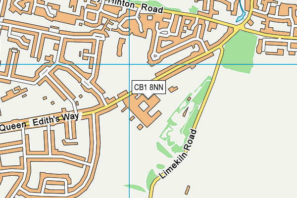 CB1 8NN map - OS VectorMap District (Ordnance Survey) CB1 8NN map - OS VectorMap District (Ordnance Survey)