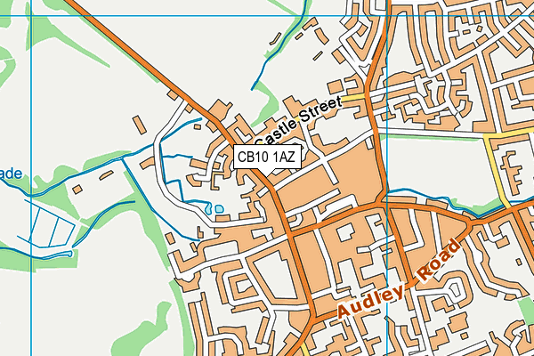 CB10 1AZ map - OS VectorMap District (Ordnance Survey) CB10 1AZ map - OS VectorMap District (Ordnance Survey)