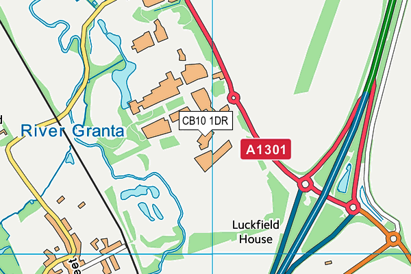 CB10 1DR map - OS VectorMap District (Ordnance Survey) CB10 1DR map - OS VectorMap District (Ordnance Survey)