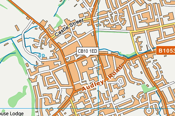 CB10 1ED map - OS VectorMap District (Ordnance Survey) CB10 1ED map - OS VectorMap District (Ordnance Survey)