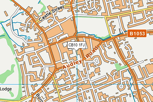 CB10 1FJ map - OS VectorMap District (Ordnance Survey) CB10 1FJ map - OS VectorMap District (Ordnance Survey)
