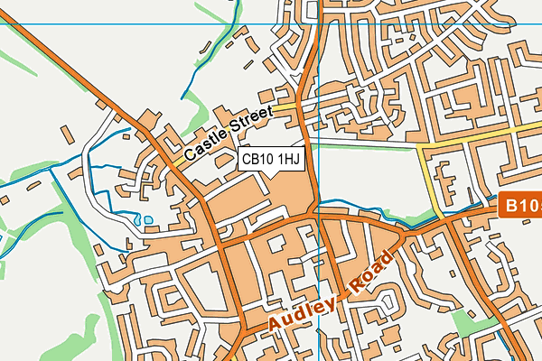 CB10 1HJ map - OS VectorMap District (Ordnance Survey) CB10 1HJ map - OS VectorMap District (Ordnance Survey)