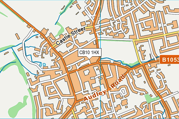 CB10 1HX map - OS VectorMap District (Ordnance Survey) CB10 1HX map - OS VectorMap District (Ordnance Survey)