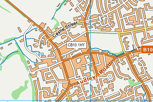 CB10 1HY map - OS VectorMap District (Ordnance Survey) CB10 1HY map - OS VectorMap District (Ordnance Survey)