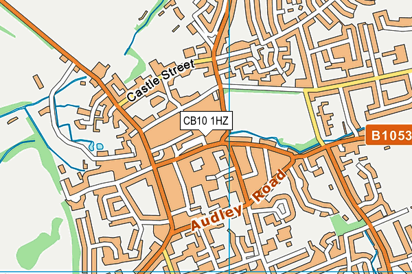 CB10 1HZ map - OS VectorMap District (Ordnance Survey) CB10 1HZ map - OS VectorMap District (Ordnance Survey)