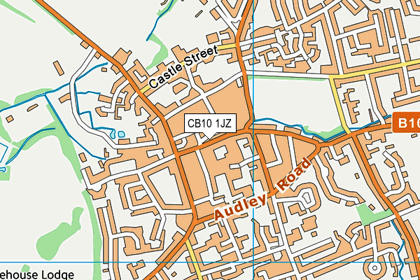 CB10 1JZ map - OS VectorMap District (Ordnance Survey) CB10 1JZ map - OS VectorMap District (Ordnance Survey)