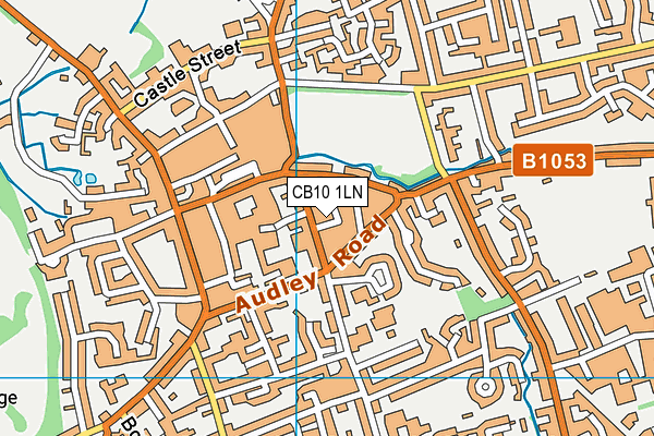CB10 1LN map - OS VectorMap District (Ordnance Survey) CB10 1LN map - OS VectorMap District (Ordnance Survey)