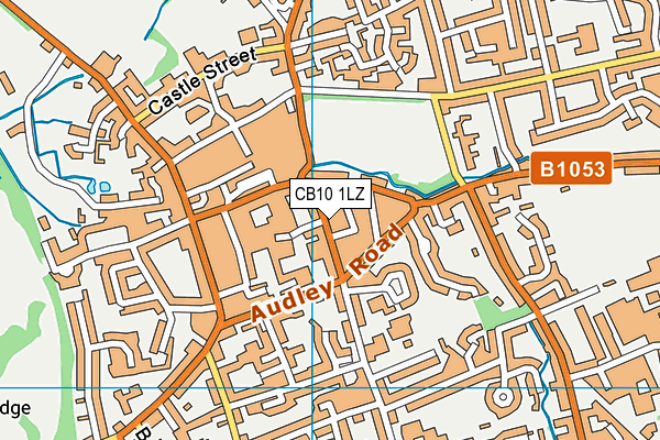 CB10 1LZ map - OS VectorMap District (Ordnance Survey) CB10 1LZ map - OS VectorMap District (Ordnance Survey)