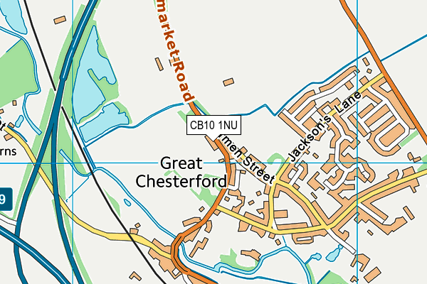 CB10 1NU map - OS VectorMap District (Ordnance Survey) CB10 1NU map - OS VectorMap District (Ordnance Survey)
