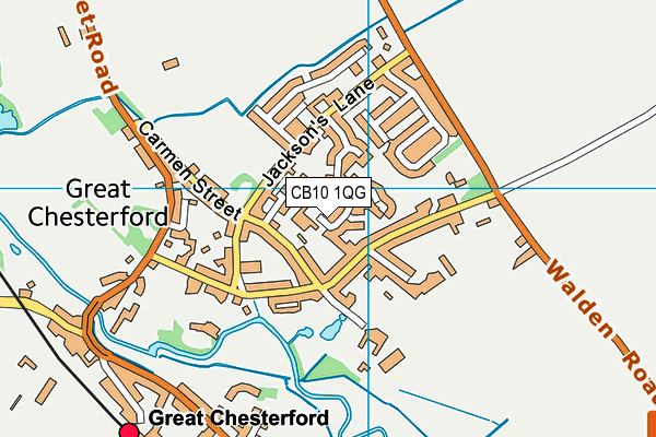 CB10 1QG map - OS VectorMap District (Ordnance Survey) CB10 1QG map - OS VectorMap District (Ordnance Survey)