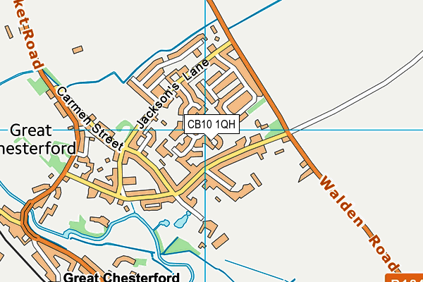 CB10 1QH map - OS VectorMap District (Ordnance Survey) CB10 1QH map - OS VectorMap District (Ordnance Survey)