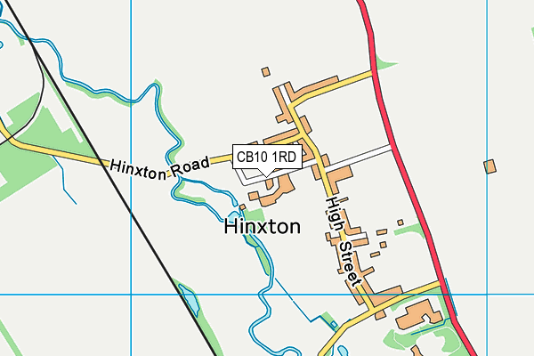 CB10 1RD map - OS VectorMap District (Ordnance Survey) CB10 1RD map - OS VectorMap District (Ordnance Survey)