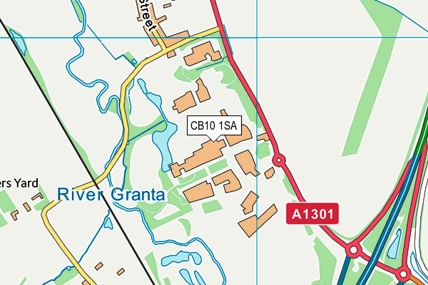 CB10 1SA map - OS VectorMap District (Ordnance Survey) CB10 1SA map - OS VectorMap District (Ordnance Survey)