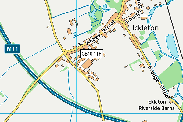 CB10 1TF map - OS VectorMap District (Ordnance Survey) CB10 1TF map - OS VectorMap District (Ordnance Survey)