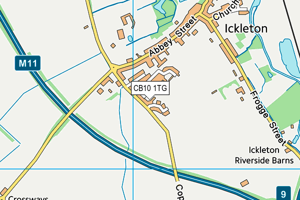CB10 1TG map - OS VectorMap District (Ordnance Survey) CB10 1TG map - OS VectorMap District (Ordnance Survey)