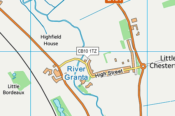 CB10 1TZ map - OS VectorMap District (Ordnance Survey) CB10 1TZ map - OS VectorMap District (Ordnance Survey)
