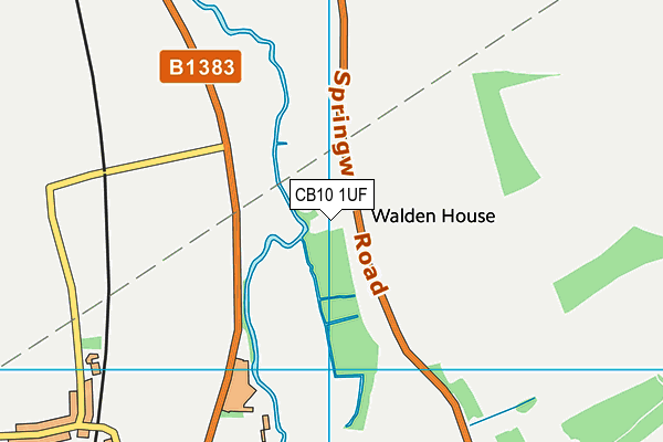 CB10 1UF map - OS VectorMap District (Ordnance Survey) CB10 1UF map - OS VectorMap District (Ordnance Survey)