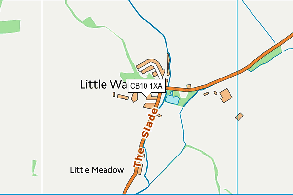 CB10 1XA map - OS VectorMap District (Ordnance Survey) CB10 1XA map - OS VectorMap District (Ordnance Survey)