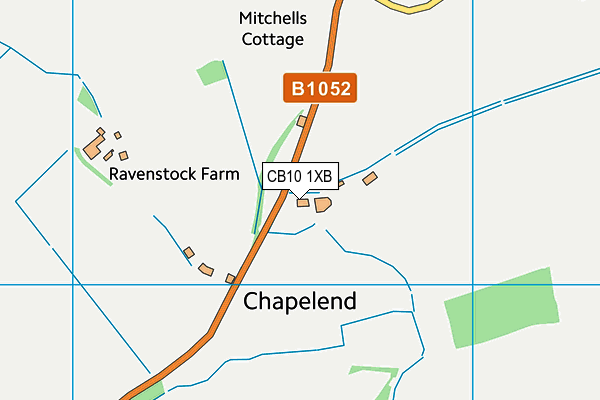 CB10 1XB map - OS VectorMap District (Ordnance Survey) CB10 1XB map - OS VectorMap District (Ordnance Survey)