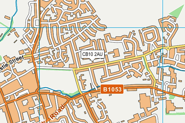 CB10 2AU map - OS VectorMap District (Ordnance Survey) CB10 2AU map - OS VectorMap District (Ordnance Survey)