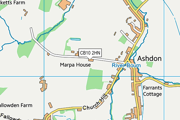 CB10 2HN map - OS VectorMap District (Ordnance Survey) CB10 2HN map - OS VectorMap District (Ordnance Survey)