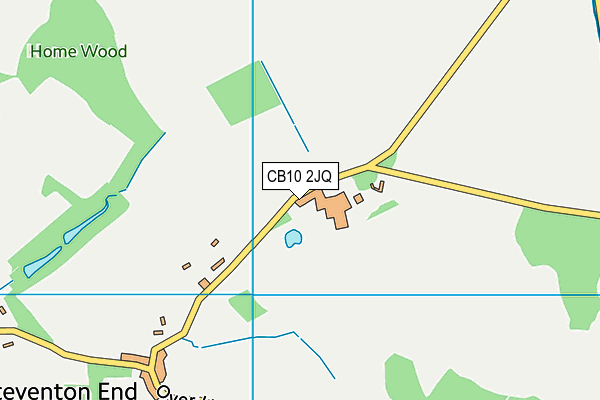 CB10 2JQ map - OS VectorMap District (Ordnance Survey) CB10 2JQ map - OS VectorMap District (Ordnance Survey)