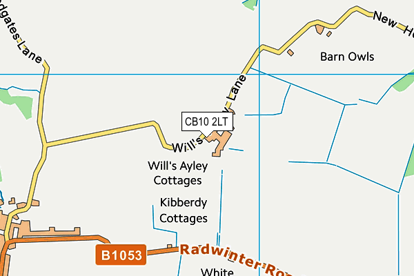 CB10 2LT map - OS VectorMap District (Ordnance Survey) CB10 2LT map - OS VectorMap District (Ordnance Survey)