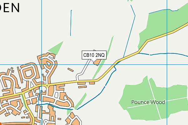CB10 2NQ map - OS VectorMap District (Ordnance Survey) CB10 2NQ map - OS VectorMap District (Ordnance Survey)